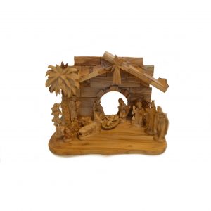 Large Olive Wood Nativity